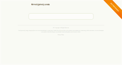 Desktop Screenshot of 4everyproxy.com